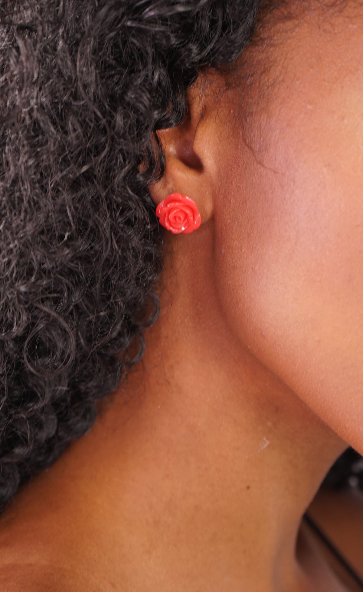 Rose stud Earrings